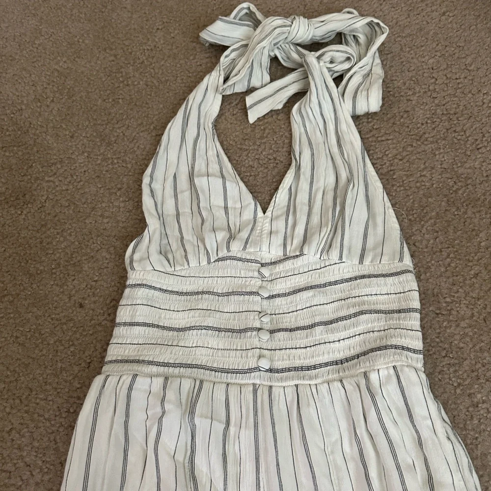 A&E Striped Halter Jumpsuit - Picture 4 of 4
